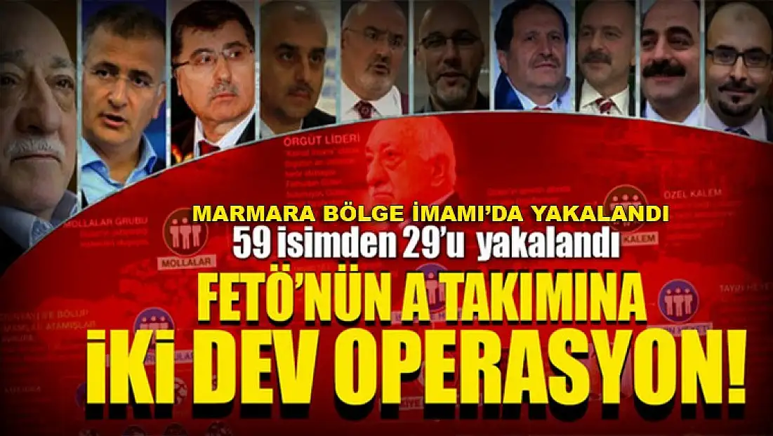 A Takımı listesindeki 59 isimden 29’u yakalandı