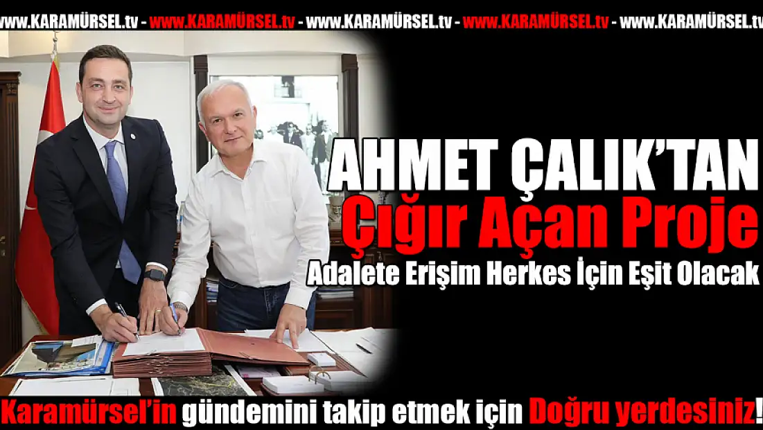 Ahmet Çalık'tan Çığır Açan Proje