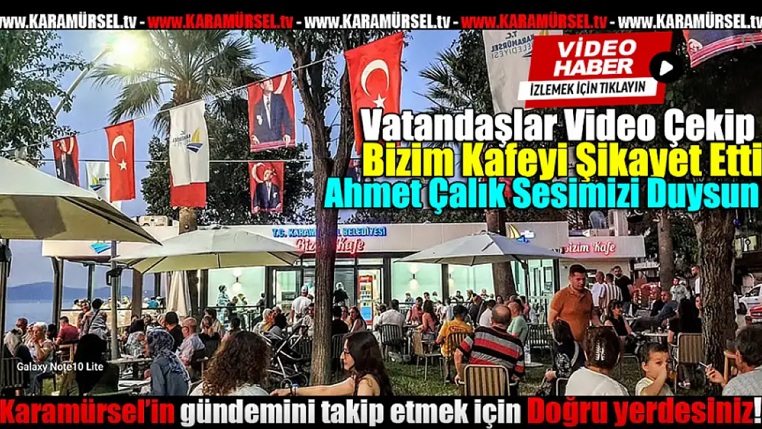 Bizim Kafeyi Ahmet Çalık'a şikayet ettiler!