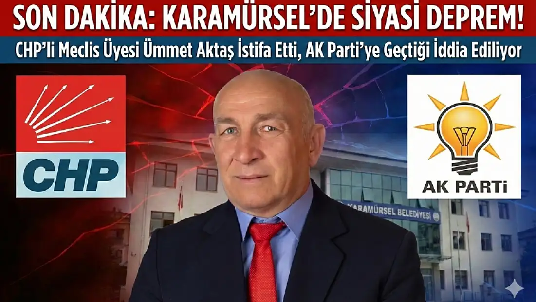 Chp meclis üyesi istifa ederek AK Partiye geçti!