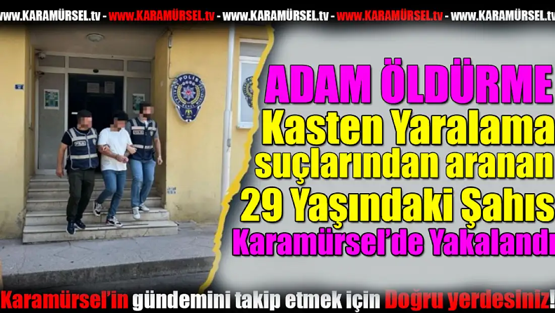 Cinayet zanlısı Karamürsel'de yakalandı!