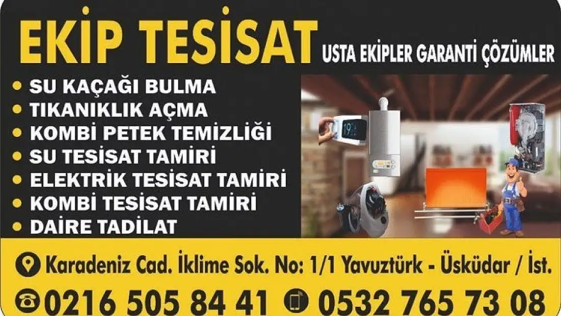 Ekip Tesisat Su Kaçağı Tespiti