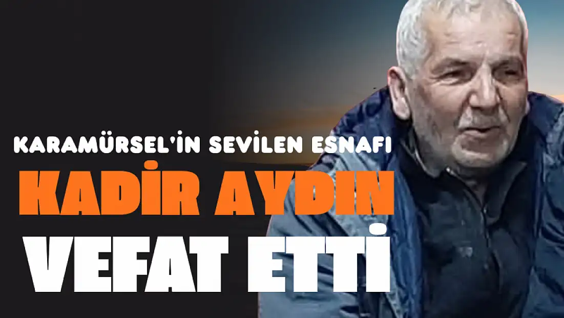 İlçenin sevilen esnafı hayatını kaybetti!