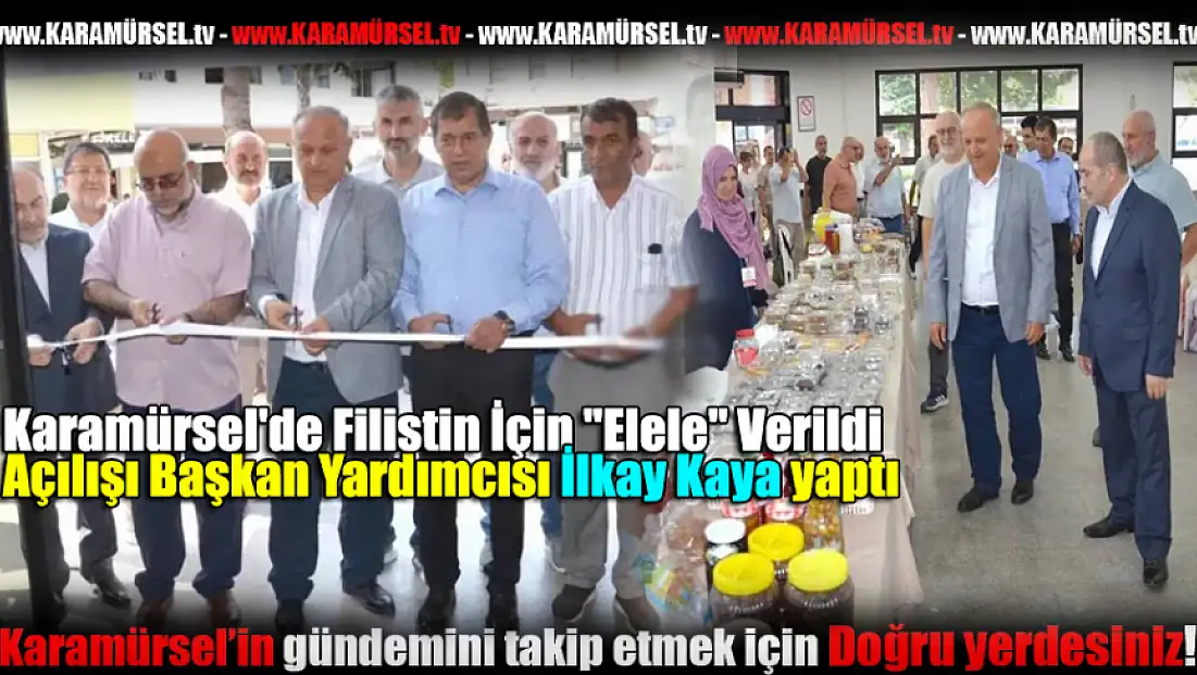 Karamürsel'de Filistin İçin 