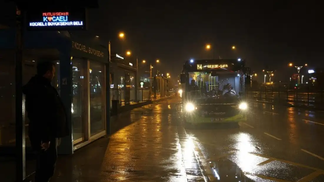 ​Karamürsel de 24 saat ulaşım başladı!