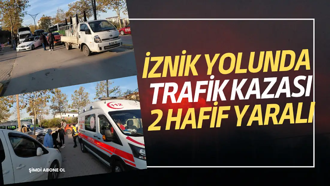 Karamürsel’de Trafik Kazası: 2 Yaralı