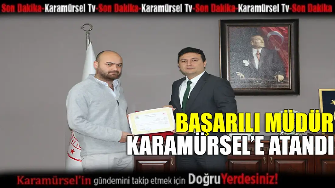 Karamürsel'e sağlık müdürü atandı