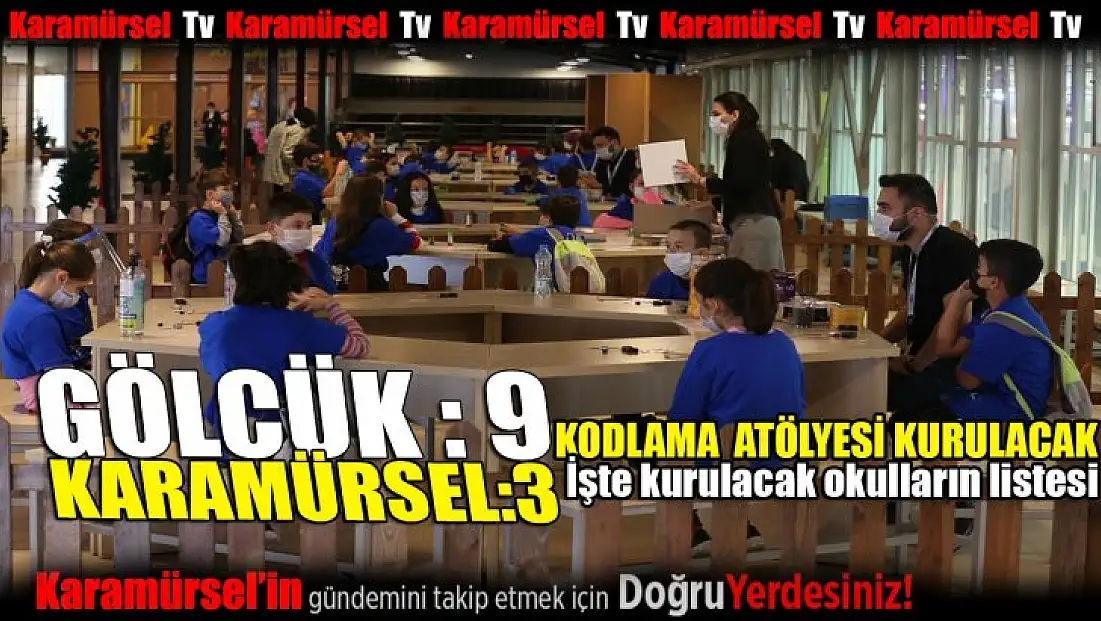 Karamürsel ve Gölcük'te kodlama atölyesi açılacak