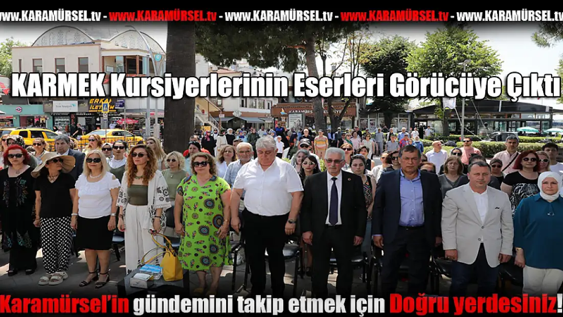 KARMEK Kursiyerlerinin Eserleri Görücüye Çıktı