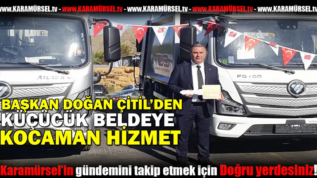Kaytazdere'ye Yeni Çöp Toplama Aracı!