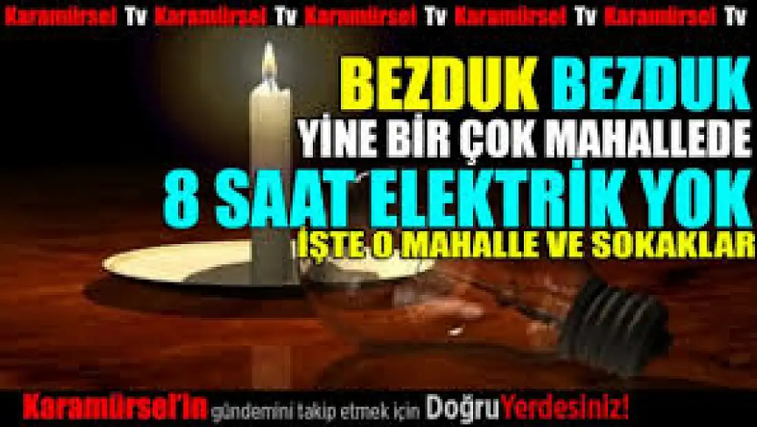 Kesintiler Vatandaşları Mağdur Etmeye devam ediyor