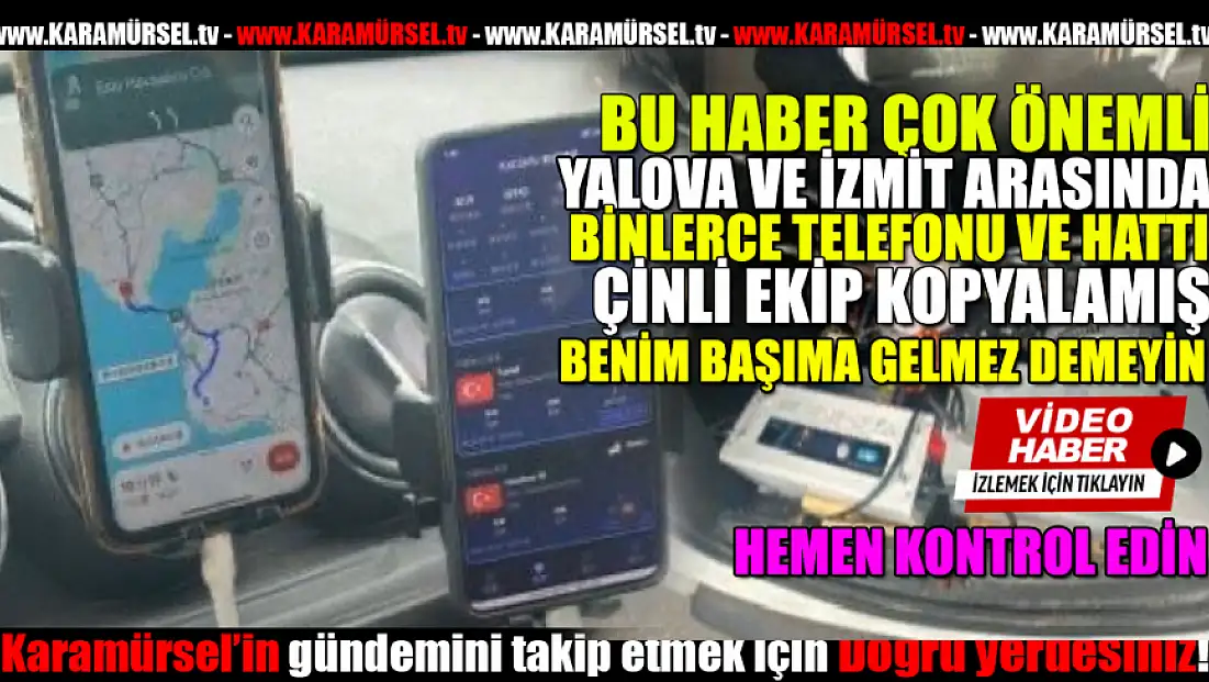 Kocaeli-Yalova Hattında Şok Edici Dolandırıcılık Operasyonu