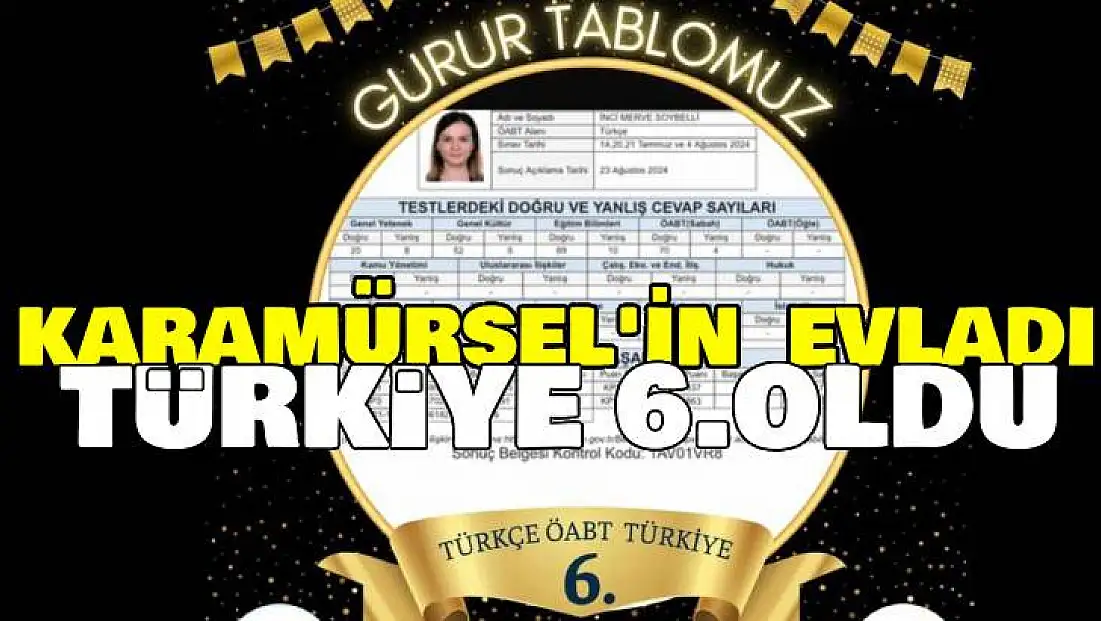 Soybel'den Büyük Başarı: KPSS’de Türkiye 6.’sı Oldu