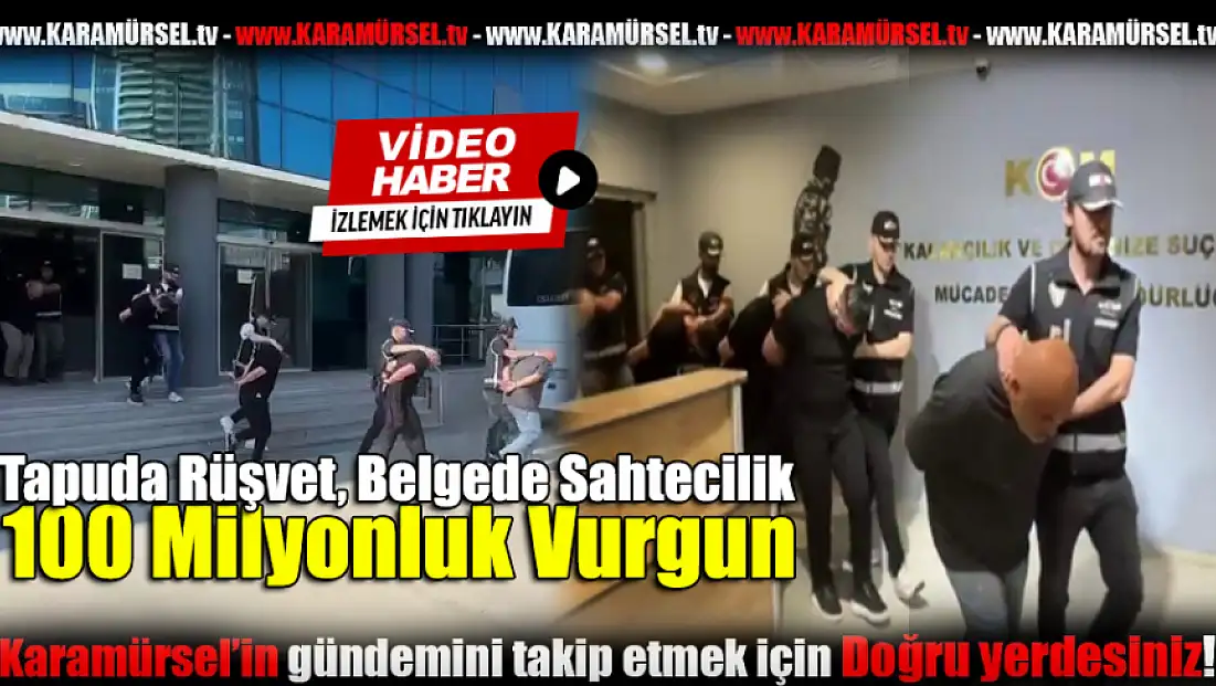 Tapuda Rüşvet, Belgede Sahtecilik