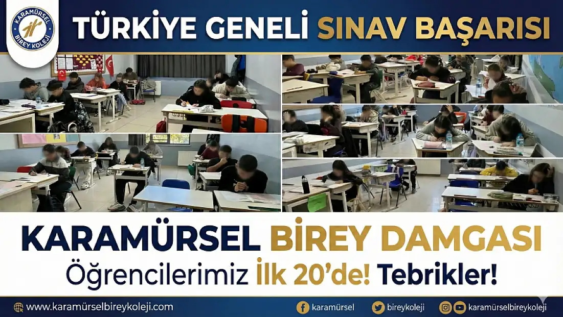 Türkiye Geneli Değerlendirme Sınavına Karamürsel Damga Vurdu