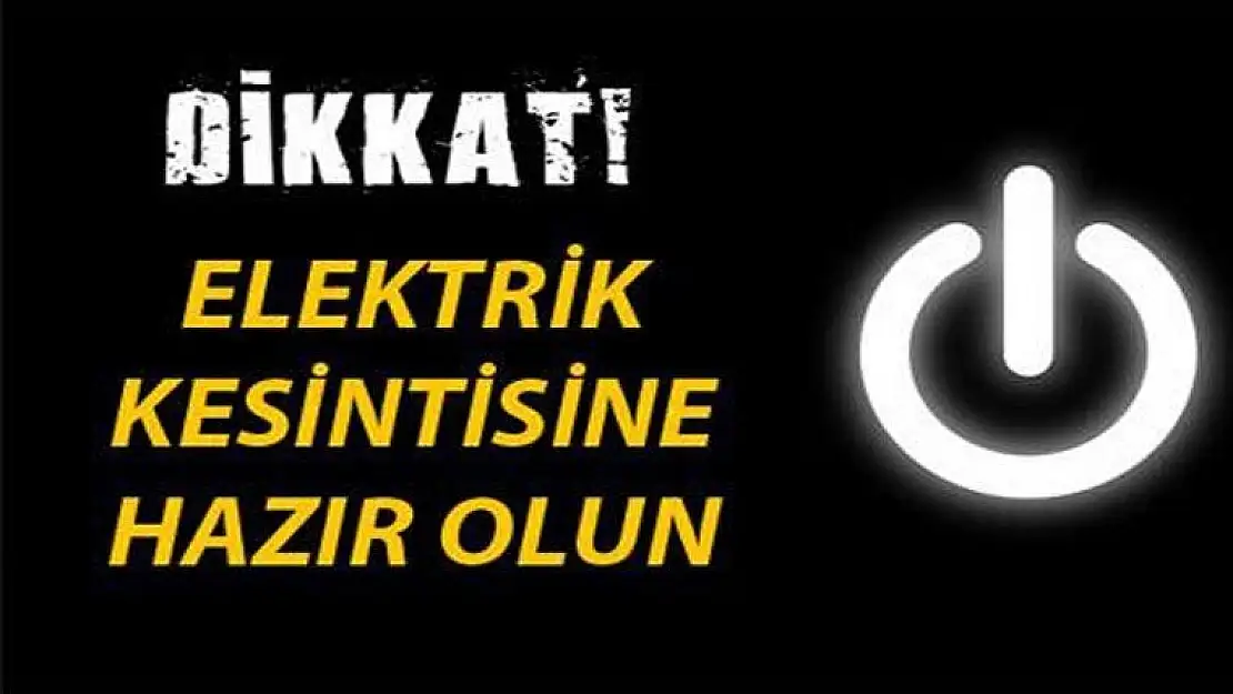 Karamürsel Ereğli'de sabah saatlerinden beri elektrikler kesik.