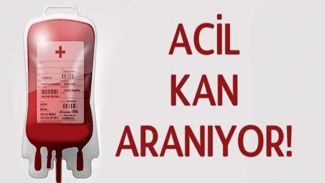 Acil Kan Aranıyor