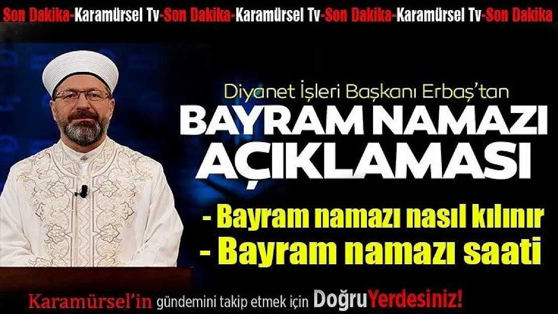 13 Mayıs camiler açık mı? Diyanet'ten Namaz açıklaması!