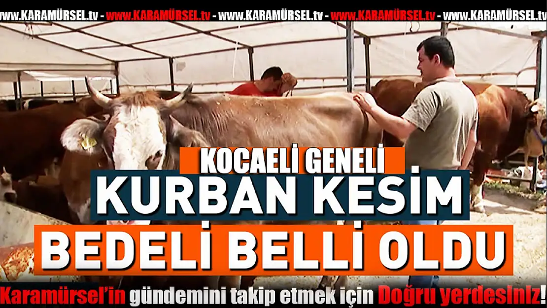 2025 Kurban Kesim Ücretleri Açıklandı