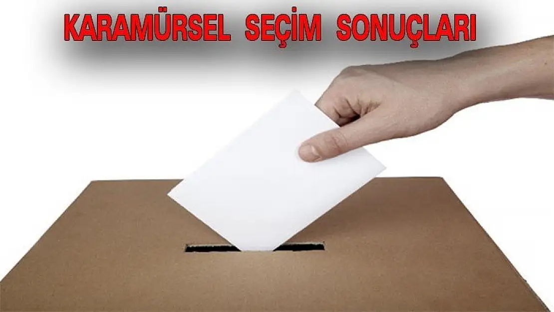 Seçim sonuçları canlı