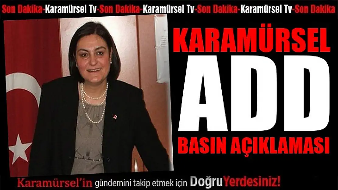 ADD Karamürsel basın açıklaması