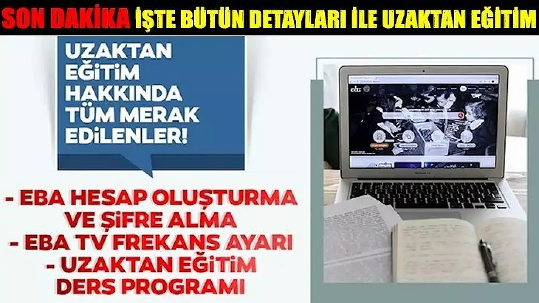 Adım adım uzaktan eğitim: EBA şifresi alma ve yeni hesap oluşturma!