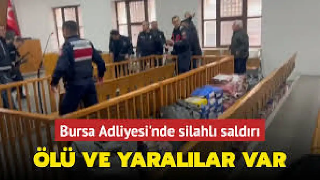 Adliye'de silahlı saldırı: 2 ölü, 2 yaralı