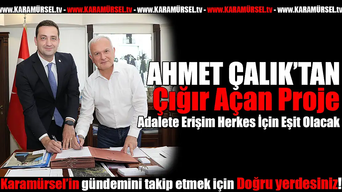 Ahmet Çalık'tan Çığır Açan Proje