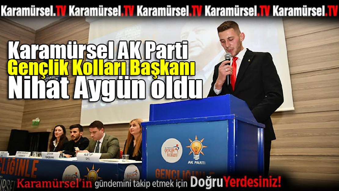 AK Parti Karamürsel Gençlik Kolları Başkanını Seçti