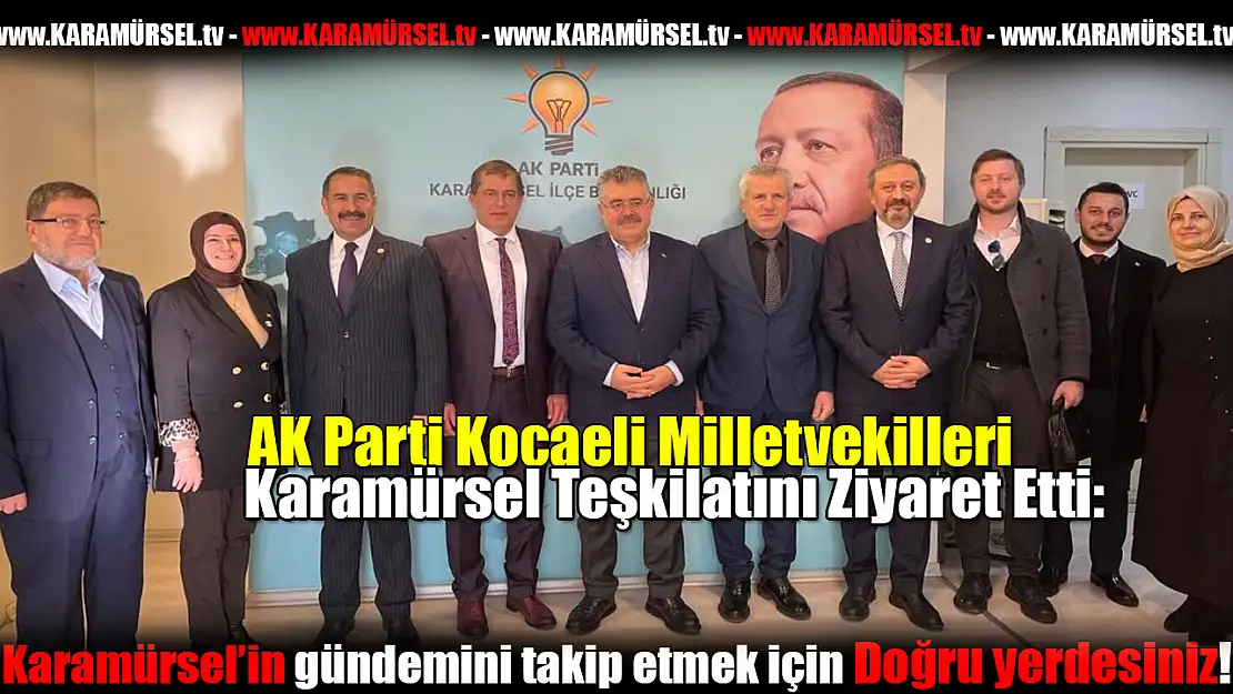 AK Partili vekillerden, Birlik ve Beraberlik Vurgusu