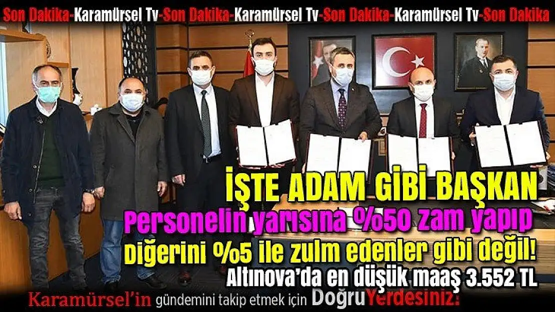 ALKIŞLAR METİN ORAL'A, İŞTE ADAM GİBİ BAŞKAN