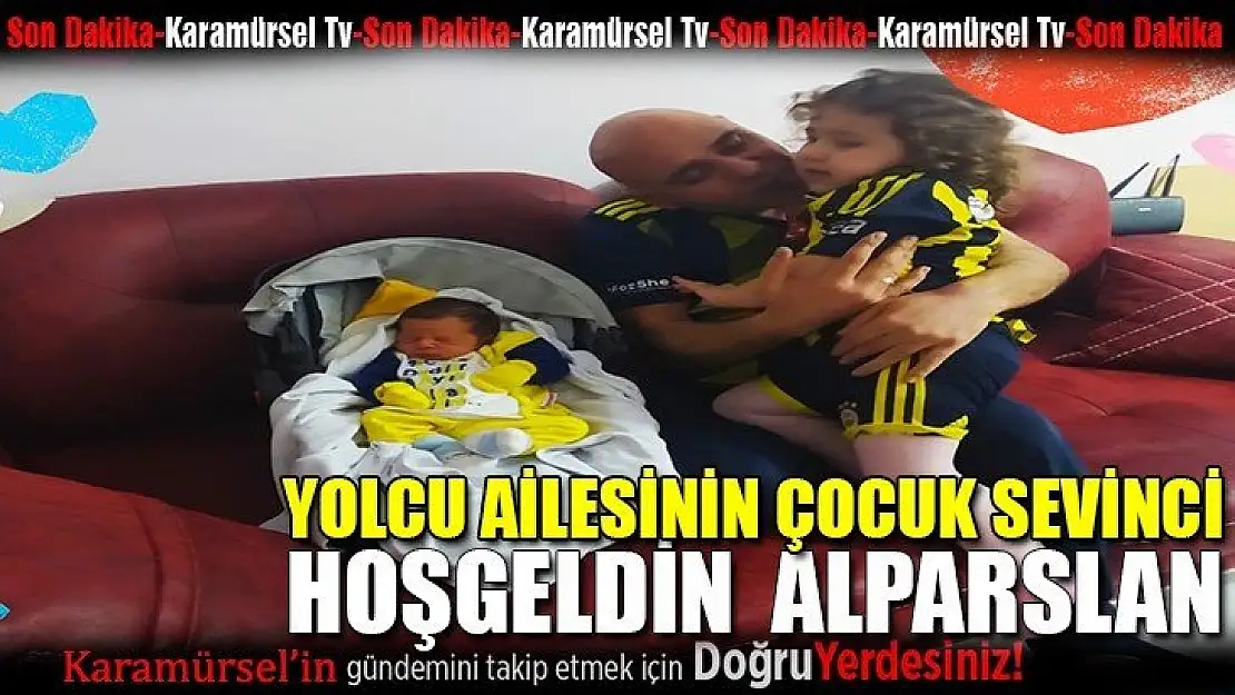 Alper Yolcu yine babalık sevincini tattı