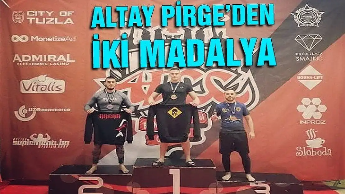 Altay Pirge'den iki madalya