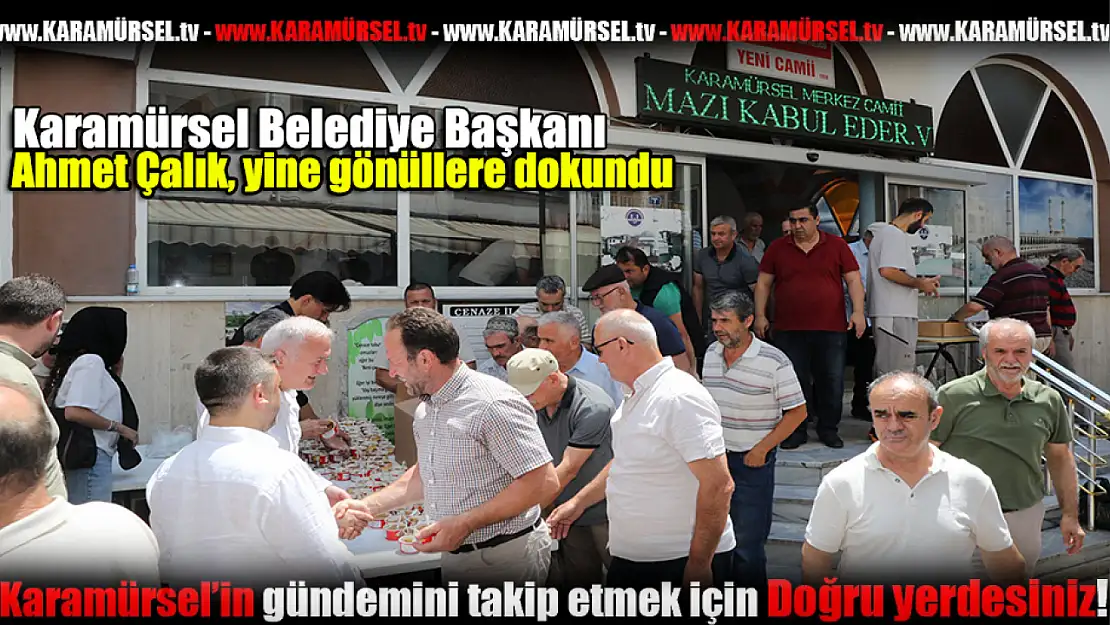 Başkan Çalık, Şehitleri unutmadı! Unutturmadı!
