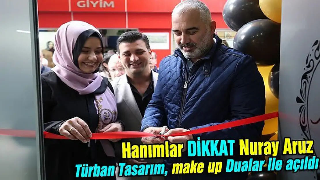 Bayanlar dikkat Nuray Aruz Türban Tasarım, make up