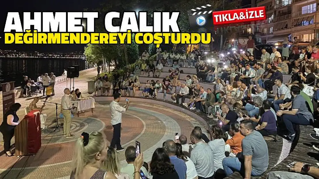 Belediye Başkanı Çalık, Değirmendereyi coşturdu