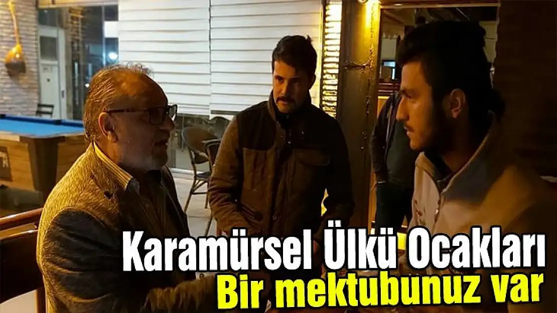 'Bir mektubunuz var' Karamürsel Esnafı