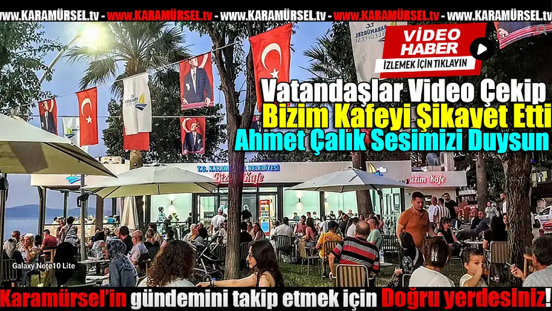 Bizim Kafeyi Ahmet Çalık'a şikayet ettiler!