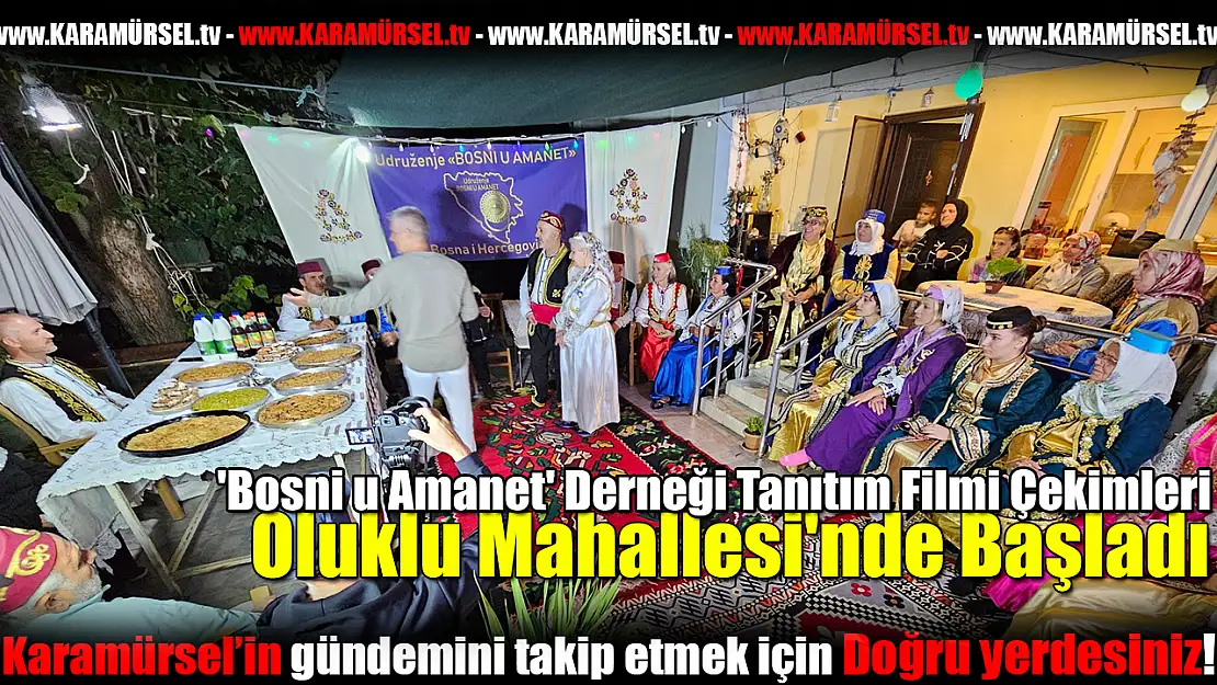 'Bosni u Amanet' Tanıtım Filmi Çekimleri Başladı