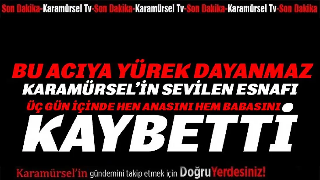 Bu acıya yürek dayanmaz!