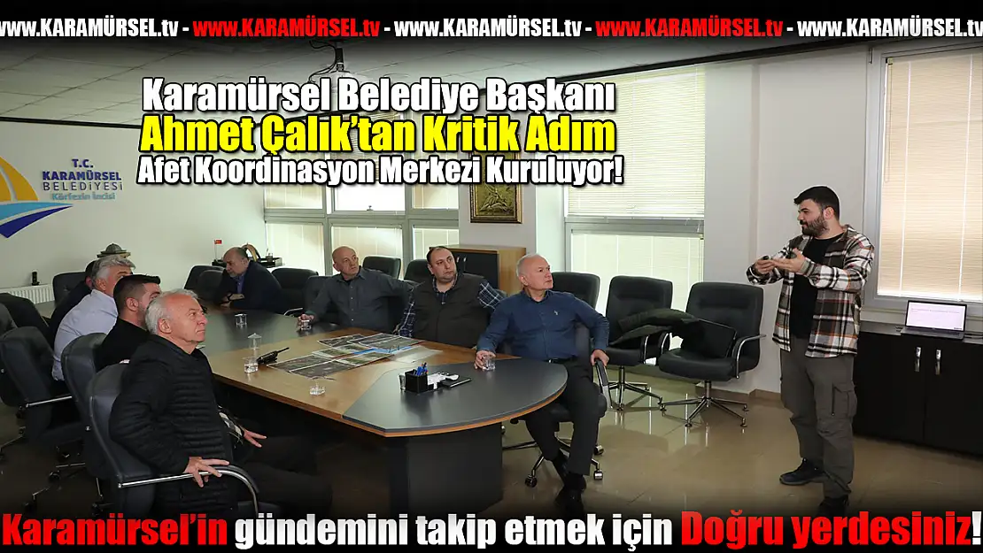 Çalık, Karamürsel Afetlere Hazırlanıyor