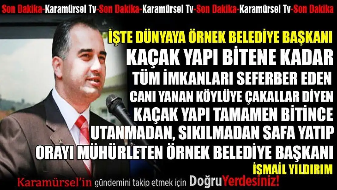 Canı yanan köylüye çakal diyen örnek belediye başkanı