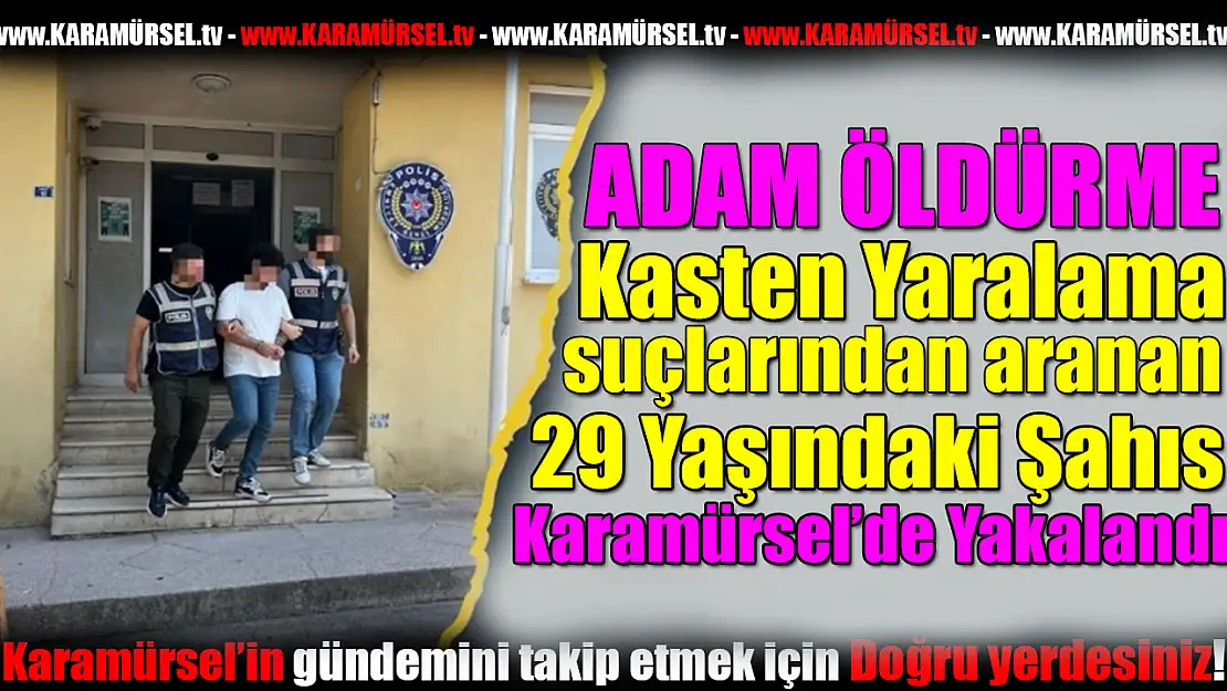 Cinayet zanlısı Karamürsel'de yakalandı!