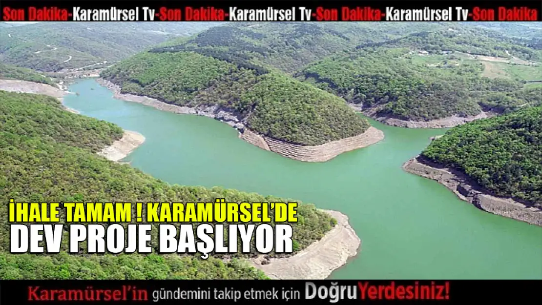 Dev proje Karamürsel'de başlıyor