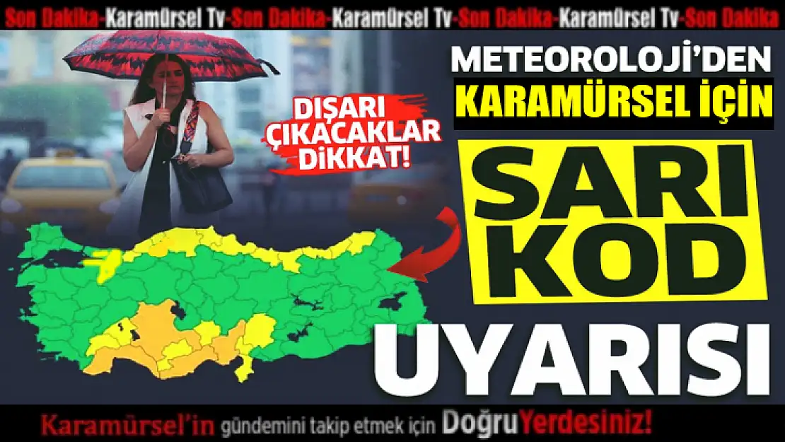 Dikkat! İçişleri Bakanı Ali Yerlikaya, aşırı yağışlar nedeniyle uyardı