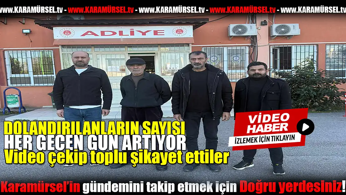 Dolandırıcılık mağdurları adalet bekliyor!