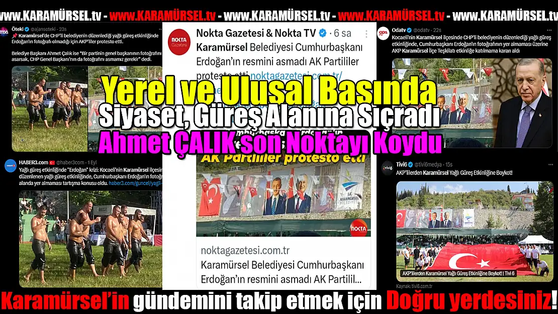 Erdoğan Fotoğrafı Karamürsel'i Karıştırdı