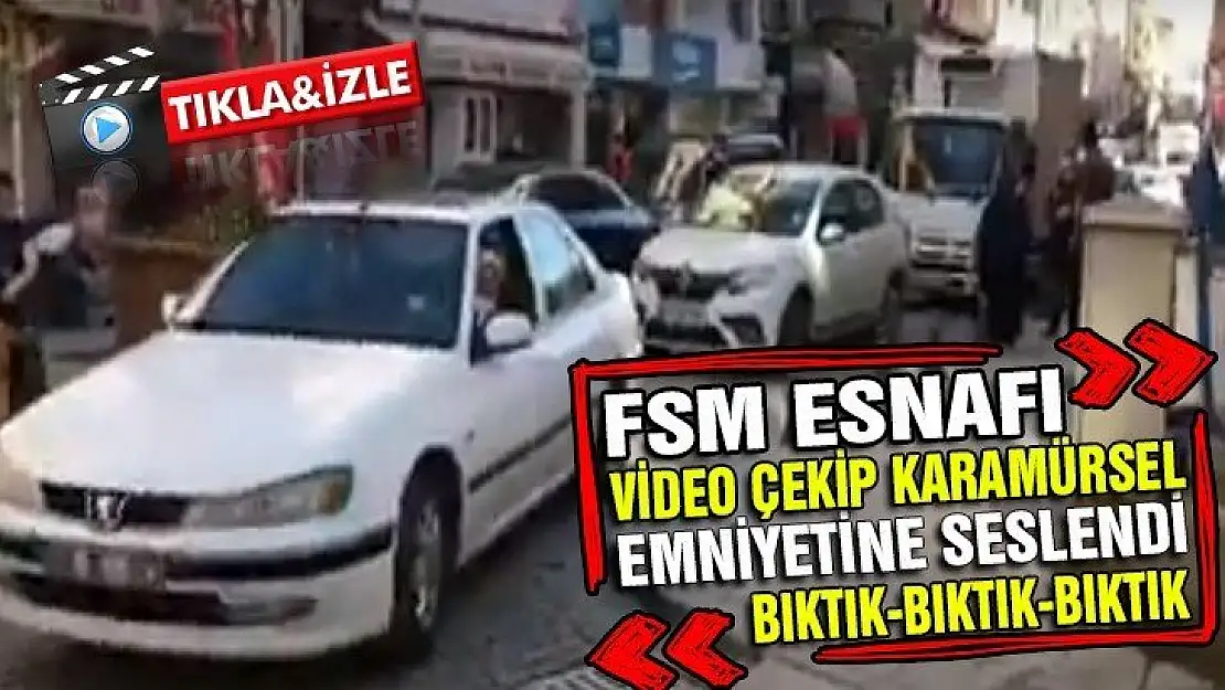 FSM BULVARINDA ADAMINA GÖRE İŞGAL !!!