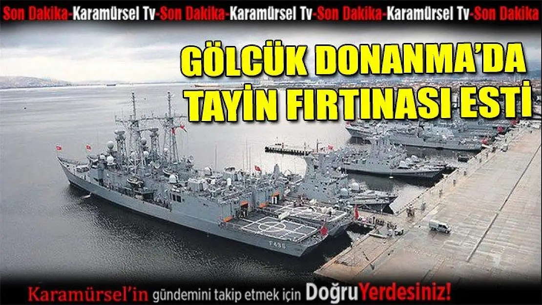 Gölcük Donanma da tayin fırtınası esti