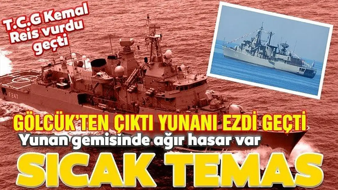 Gölcük'ten Akdeniz'e indi Yunanı ezdi geçti